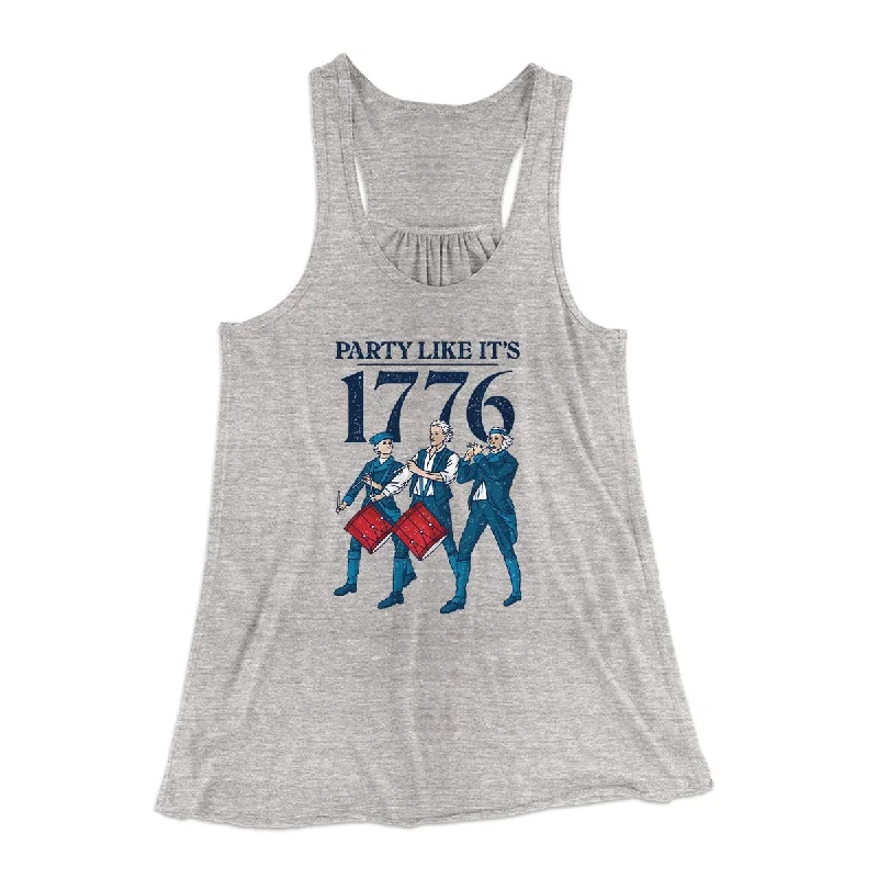 Party Like It's 1776 Women's Flowey Tank Top strappy tank top