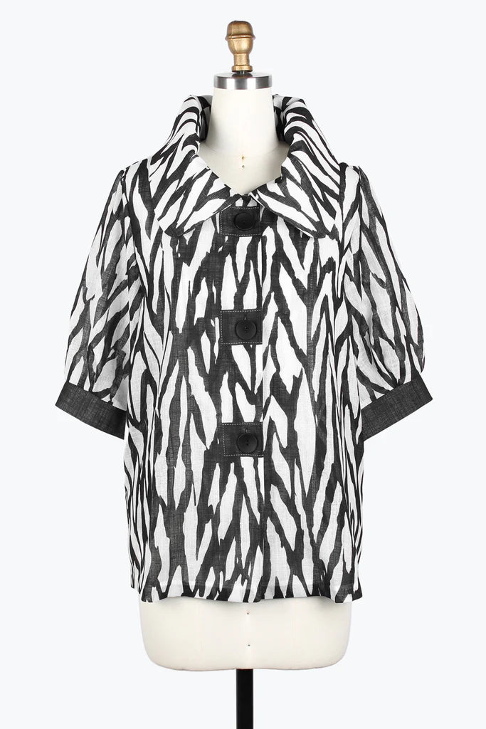 Damee 2550-BLK S25 Seamless Button Patch Swing Jacket One-Shoulder Jacket Off-the-Shoulder Jacket Asymmetrical Jacket Damee 2550-BLK S25 Seamless Button Patch Swing Jacket One-Shoulder Jacket Off-the-Shoulder Jacket Asymmetrical Jacket