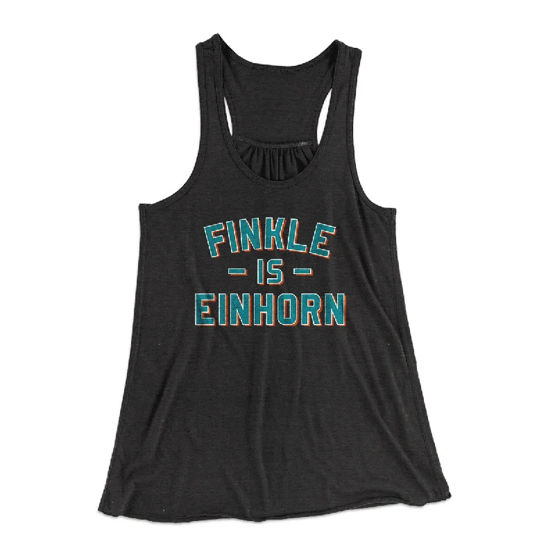 Finkle Is Einhorn Women's Flowey Racerback Tank Top long tank top