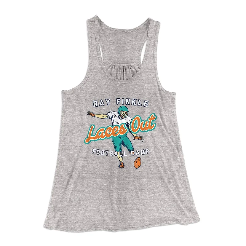 Laces Out - Ray Finkle Women's Flowey Tank Top summer tank top