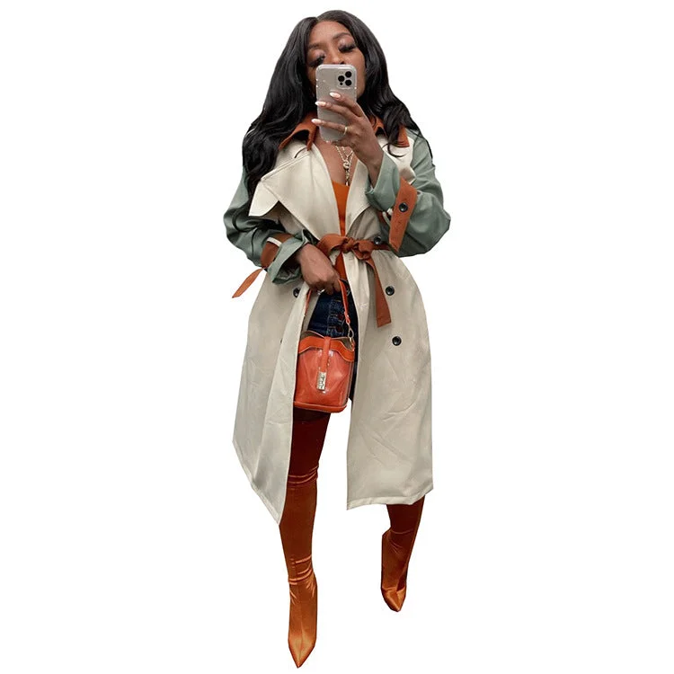 2022 new Women Coats Jackets Windbreaker oversized Plus size Long Jacket ladies Winter Trench Coat Faux Fur Jacket Real Fur Jacket Shearling Jacket