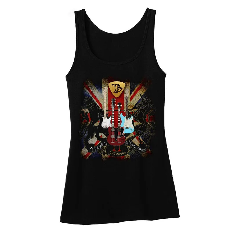A Salute to the British Blues Tank (Women) tie dye tank