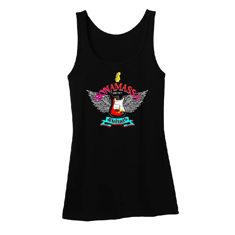 Guitar Guardian Tank (Women) - Multi lace back tank