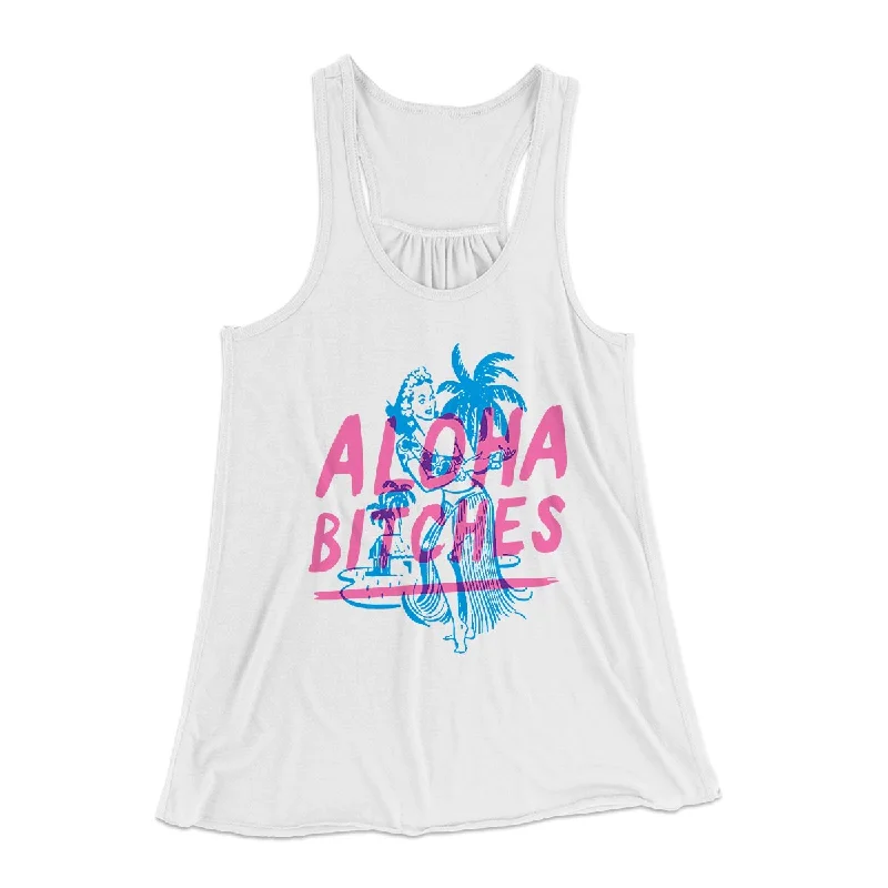 Aloha Bitches Women's Flowey Tank Top vibrant tank top