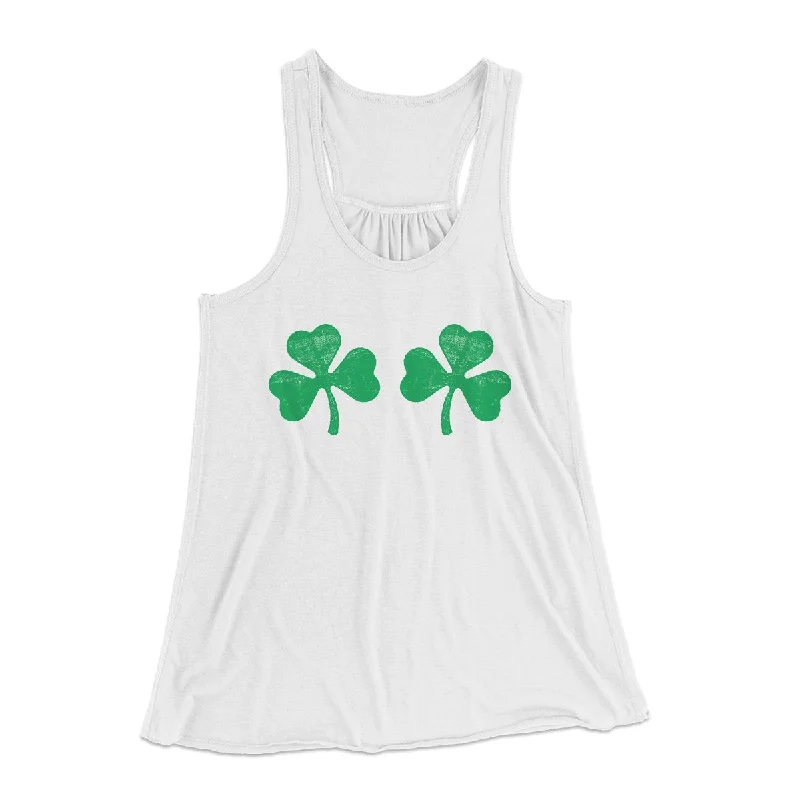 Shamrock Bra Women's Flowey Tank Top long tank top