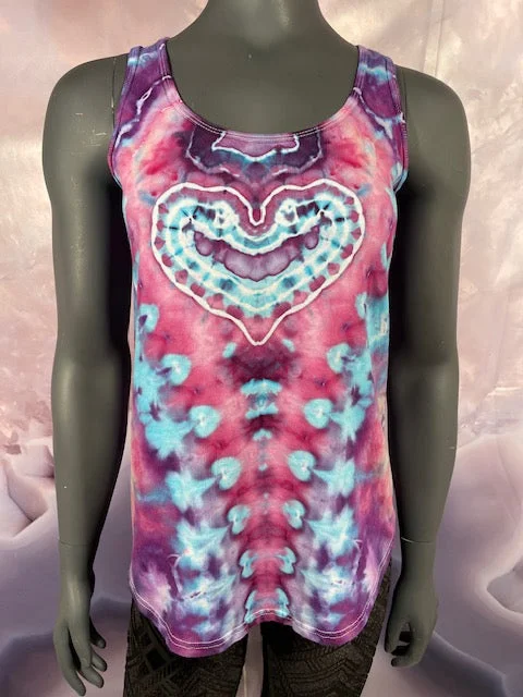 Medium CornDog Tank #18 lavender tank top