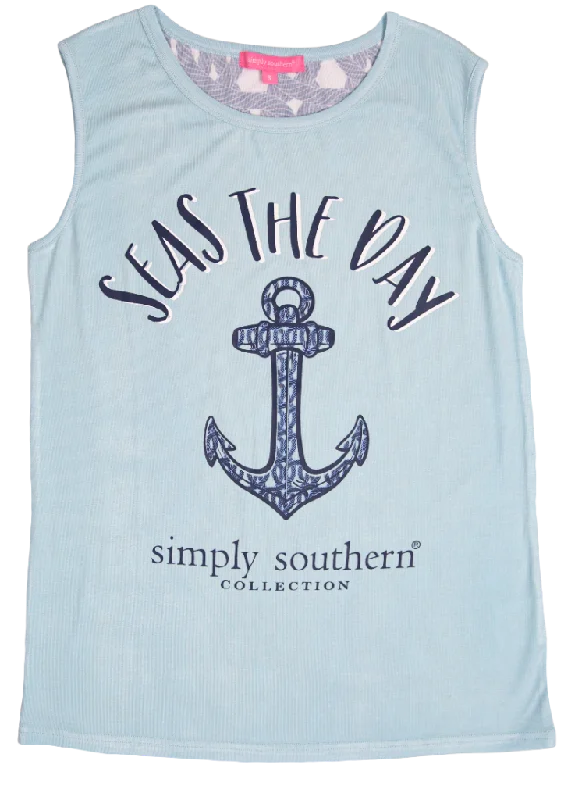 SIMPLY SOUTHERN TANK TOP cotton tank top