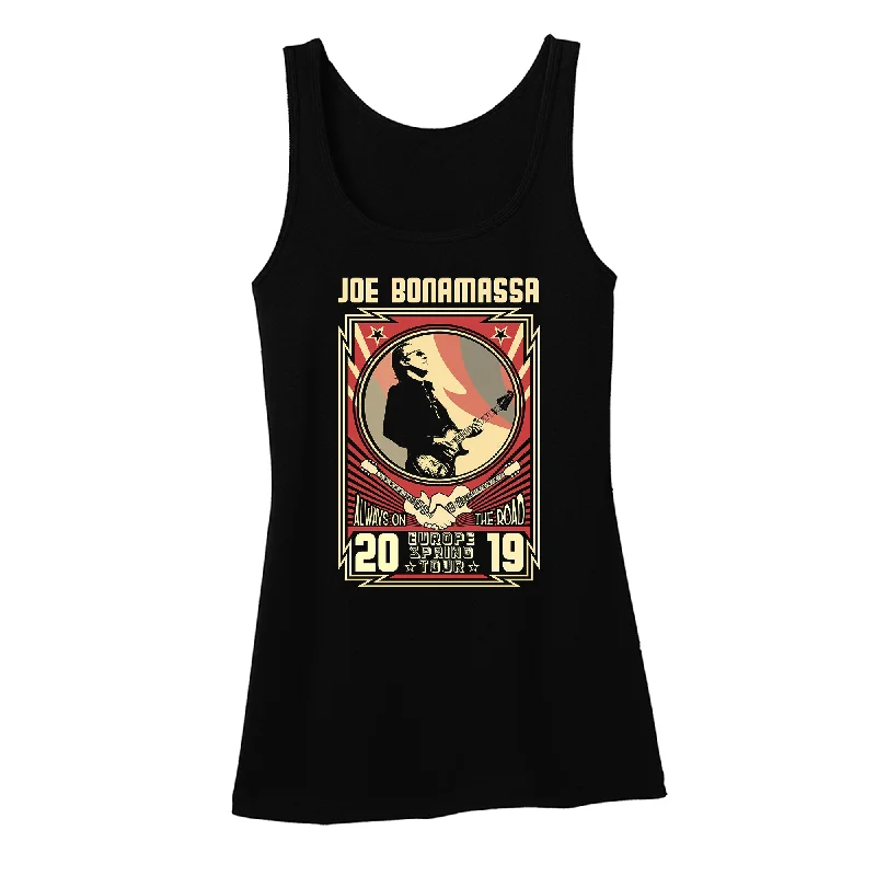2019 Europe Spring Tour Tank (Women) sheer tank top