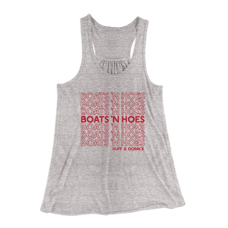 Boats 'N Hoes Women's Flowey Tank Top slim fit tank