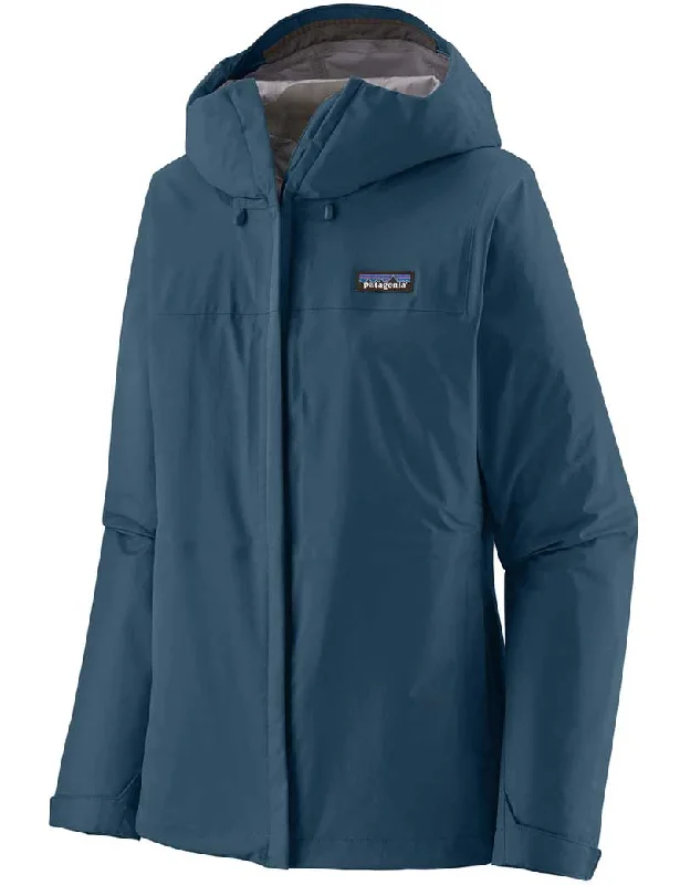 Patagonia W's Torrentshell 3L Rain Jacket Lagom Blue Denim Fabric Leather Fabric Suede Fabric Patagonia W's Torrentshell 3L Rain Jacket Lagom Blue Denim Fabric Leather Fabric Suede Fabric