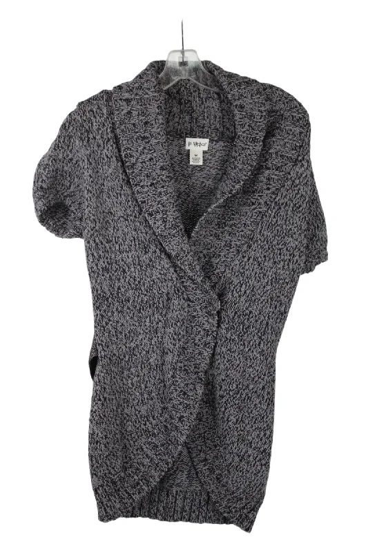 In Stitches Gray Heathered Knit Cardigan | M Jersey Fabric Tulle Fabric Batik Fabric In Stitches Gray Heathered Knit Cardigan | M Jersey Fabric Tulle Fabric Batik Fabric