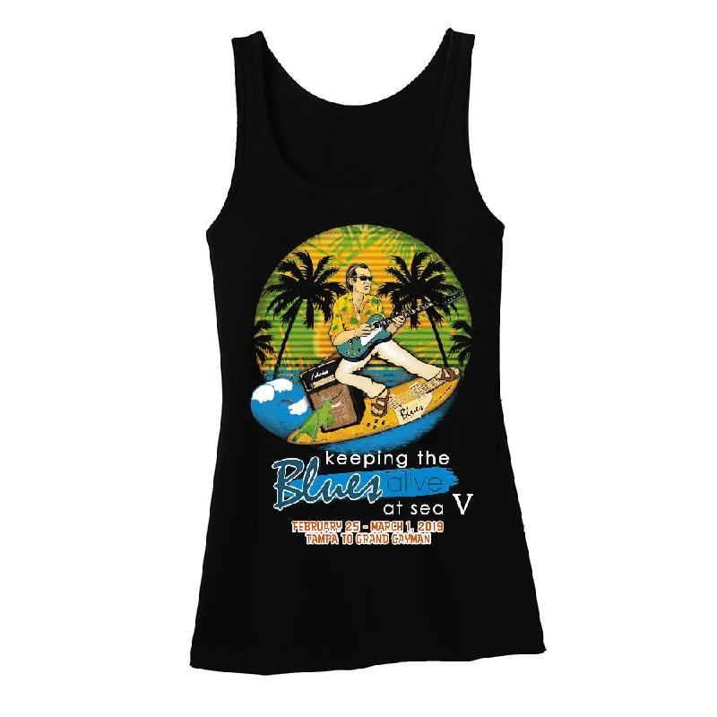2019 KTBA at Sea V Tank (Women) workout tank top