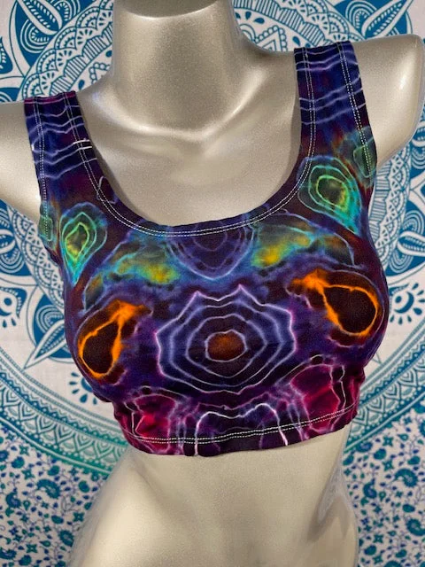 Medium Ravan Alexandra Mini Crop Tank #2 (Kenney Style) neon tank top