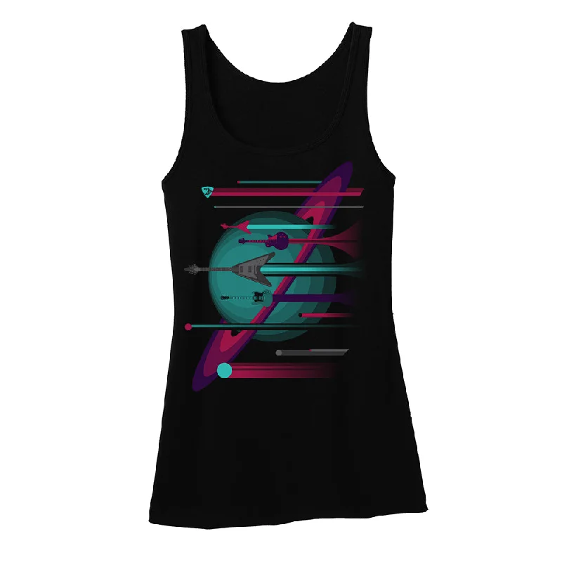 Guitar Space Tank (Women) open back tank