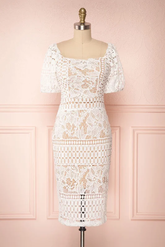 Daphnee Ivoire | Crocheted Lace Dress