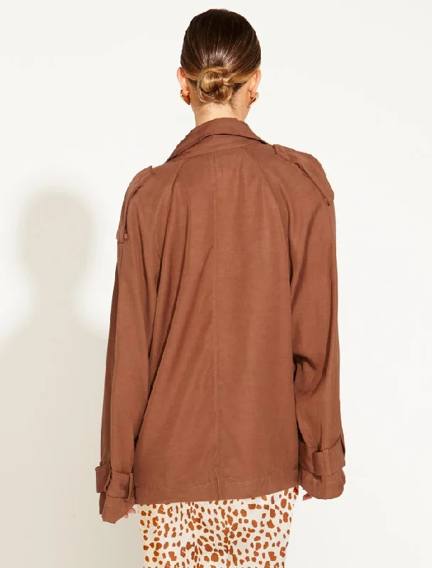 One And Only Oversized Blazer - Mocha