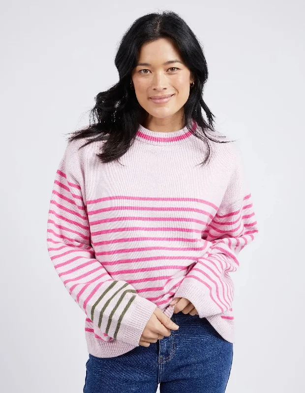 Penny Stripe Knit - Pink