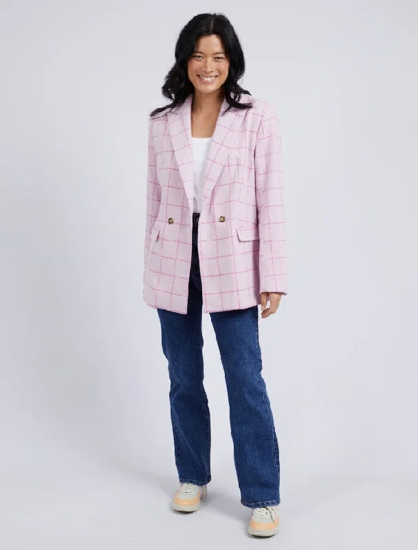 Tansy Check Blazer