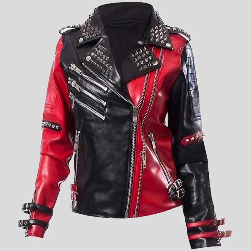 WWE Toni Storm Studded Biker Jacket