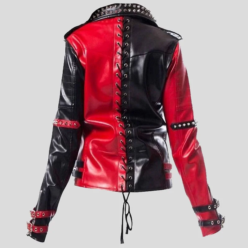 WWE Toni Storm Studded Biker Jacket