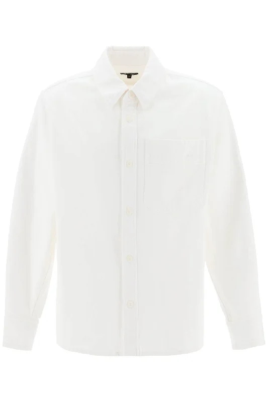 A.p.c. basile brod‚àö¬©e overshirt COFCN H02918 WHITE