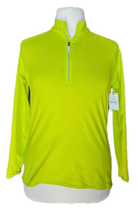 Callaway Lime Green 1/4 Zip Pullover Size XL