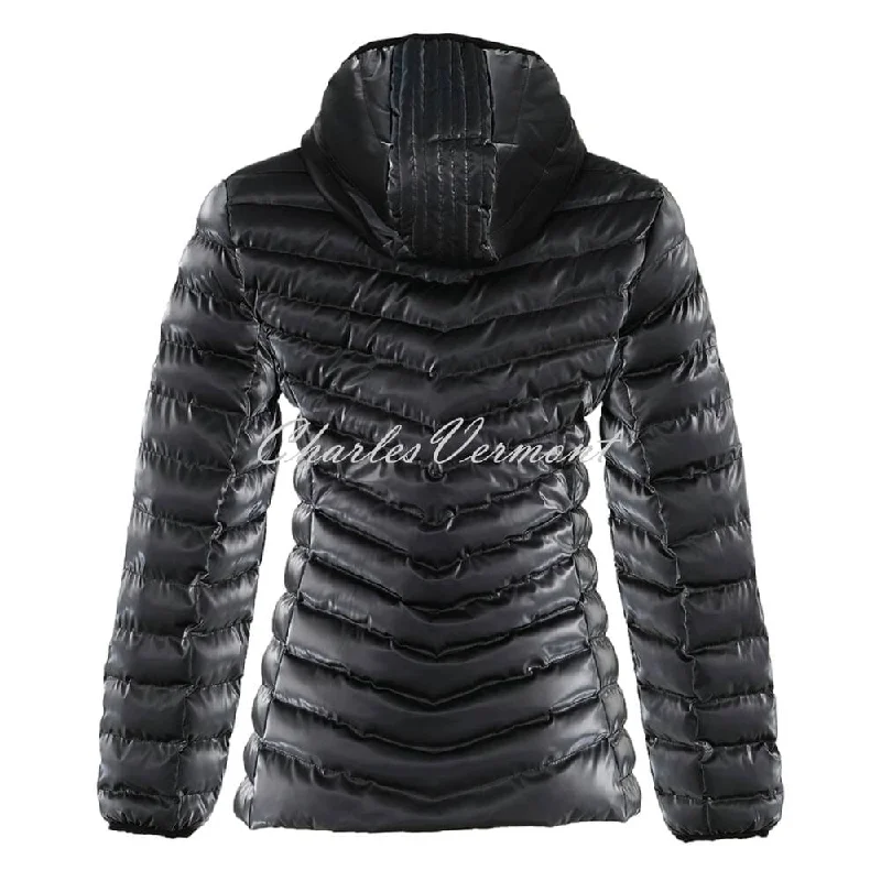 Dolcezza Lightly Quilted Jacket - Style 73862 (Steel)