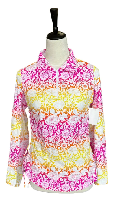 Ibkul Ombre Adjustable Sun Shirt Size S