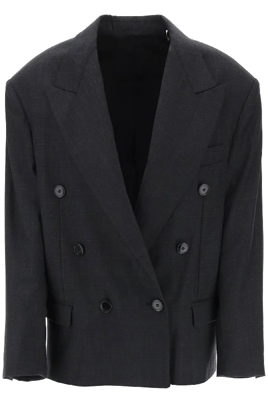 Isabel marant ""virgin wool klero blazer VE0140FA B1F01I ANTHRACITE