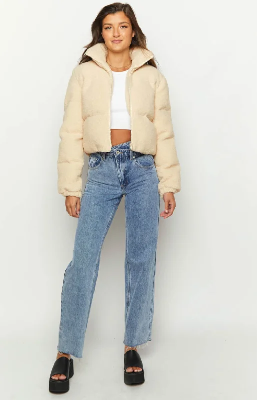 Laria Teddy Puffer Jacket