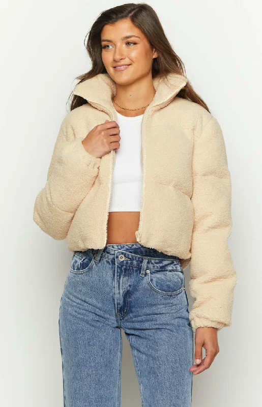 Laria Teddy Puffer Jacket