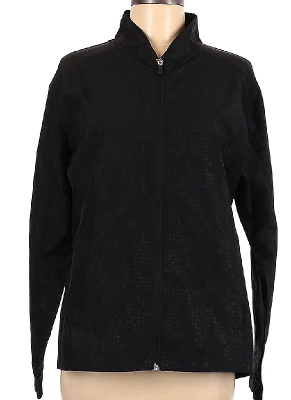 Lopez Black Full-Zip Golf Jacket Size M. MSP$124