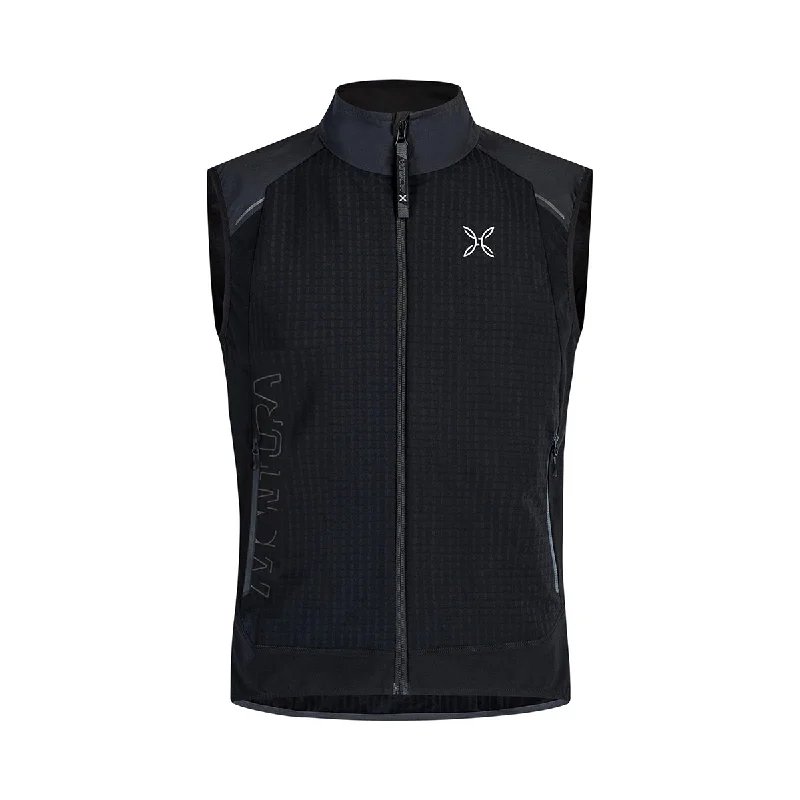 MNTR - Gilet Wind Revolution Nero - MVVW06X TS508 - NERO