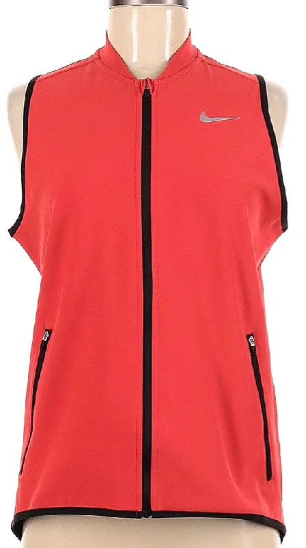 Women's Nike Golf Red Vest with Black Trim Size M MSP$85