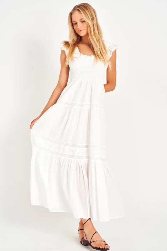 Chessie Heritage Cotton Maxi Dress