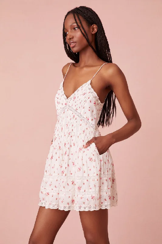 Docila Mini Floral Cotton Dress