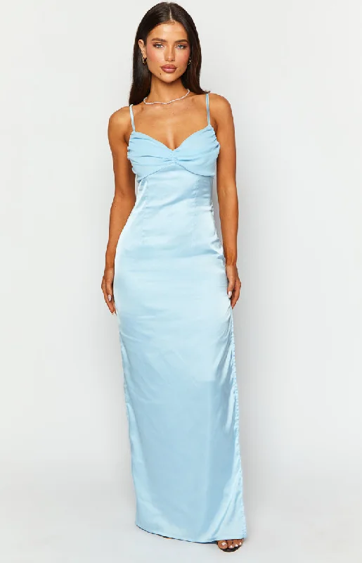 Honey Blue Maxi Dress