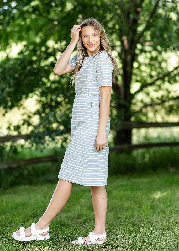 Kristen Short Sleeve Midi Dress