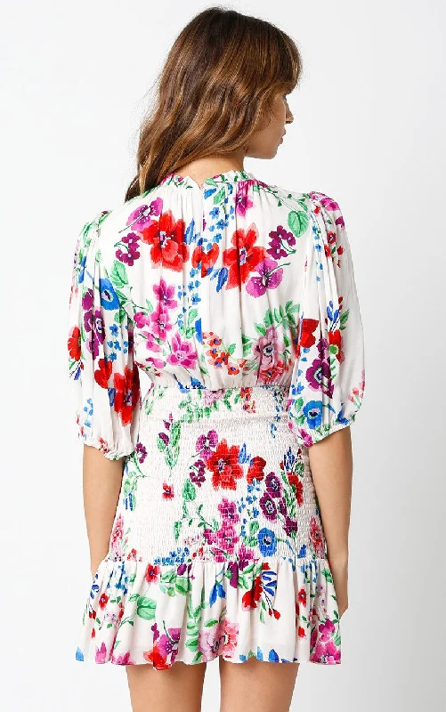 Spring Floral Mini Dress FINAL SALE