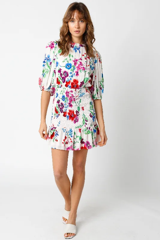 Spring Floral Mini Dress FINAL SALE