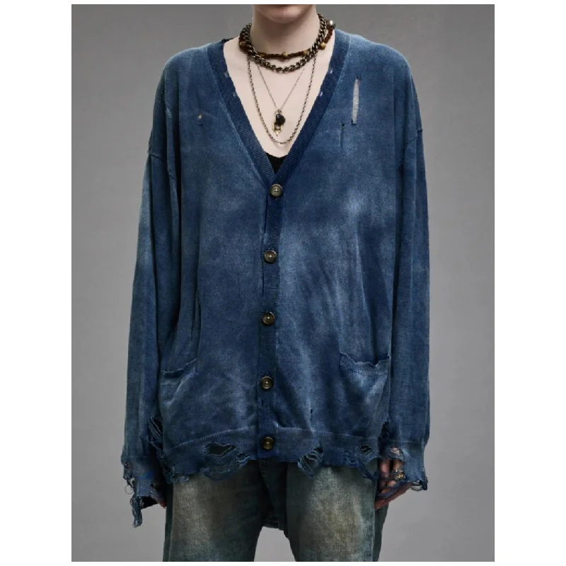 Indigo Boyfriend Cardigan