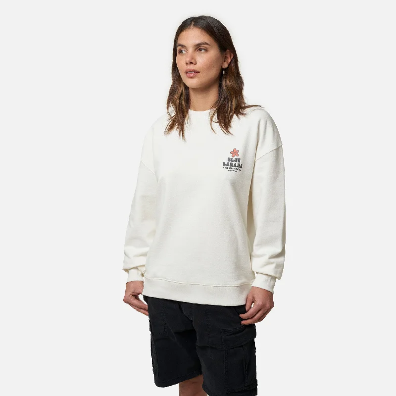 SUDADERA OUTDOOR BLANCO ROTO