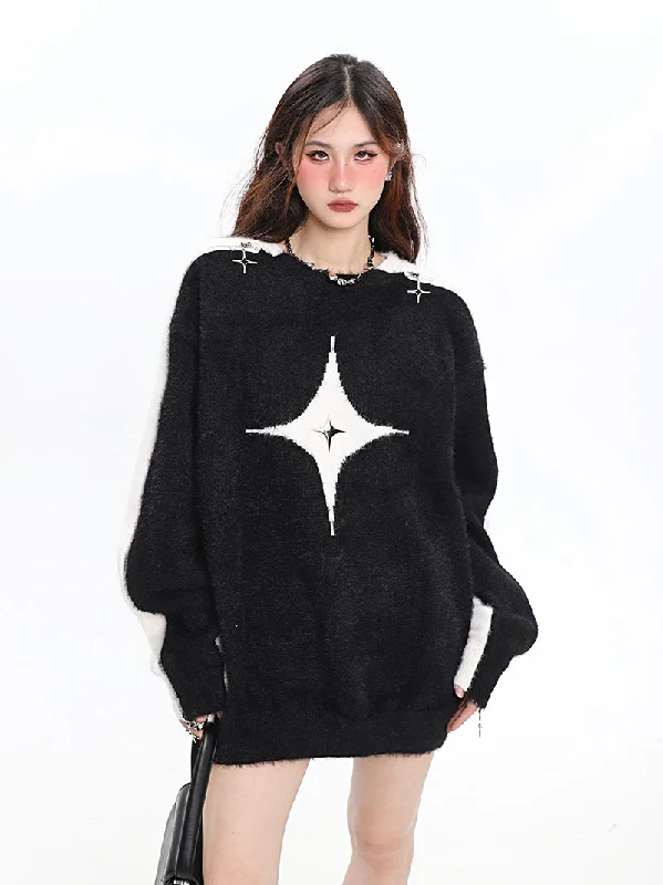 Star Light Long Sleeve Sweater