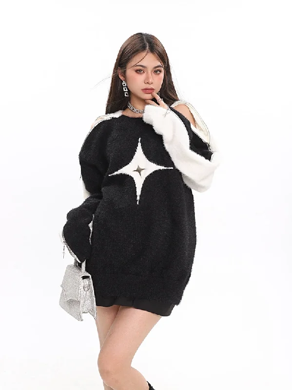 Star Light Long Sleeve Sweater