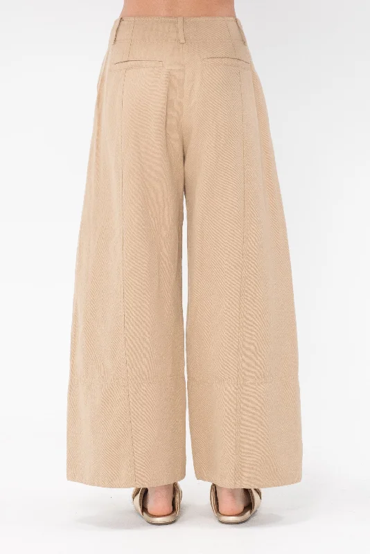 Malou Wide Let Pant, Dessert