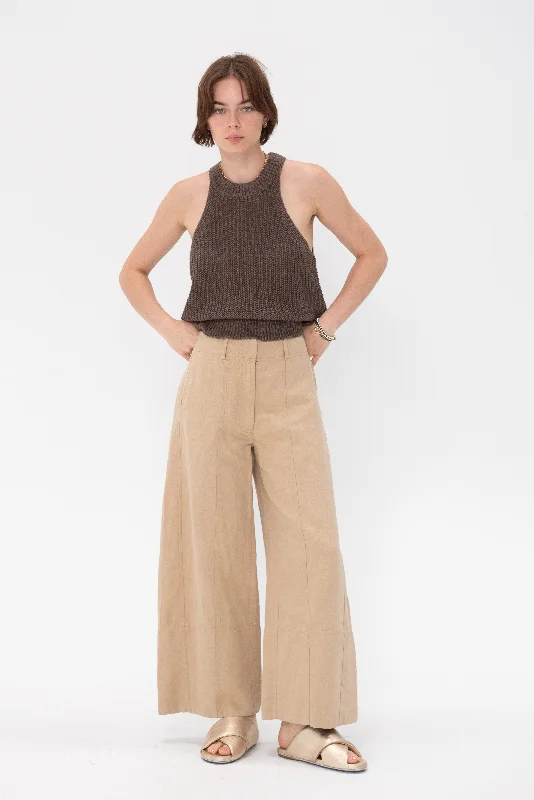 Malou Wide Let Pant, Dessert