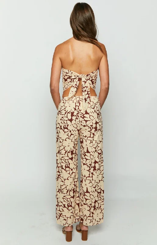 Celosia Cream Floral Pants