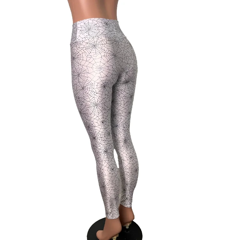 Spider Web Leggings/Tights - Choose Your Rise