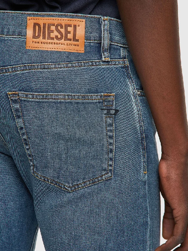 Diesel D-Strukt Jeans - Washed Blue Denim