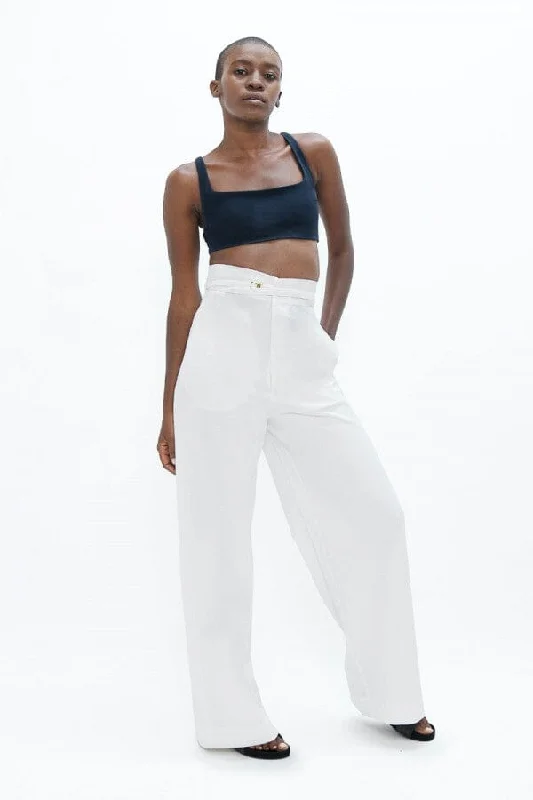 Florence Pants White Dove